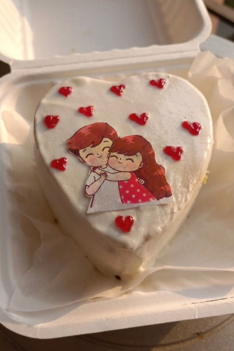 💝 Heart-Shaped Valentine’s Cakes