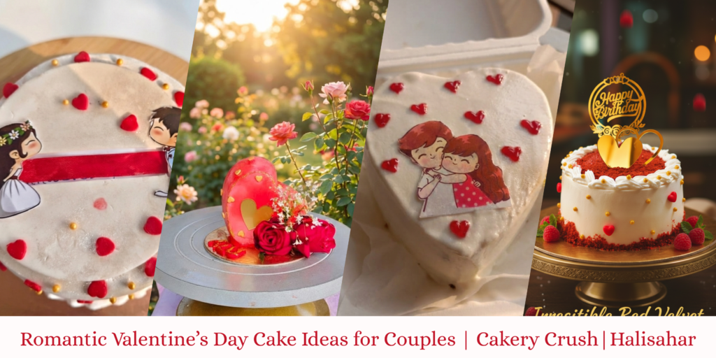 Romantic Valentine’s Day Cake Ideas for Couples | Cakery Crush|Halisahar