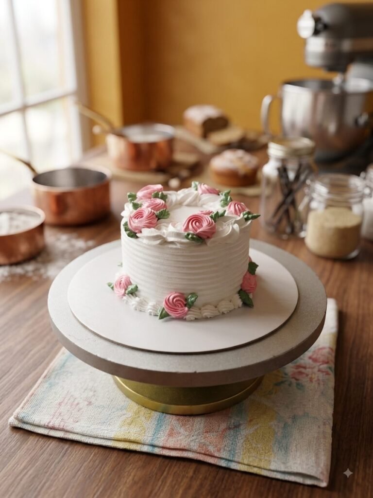 Cottage Rosette Vanilla